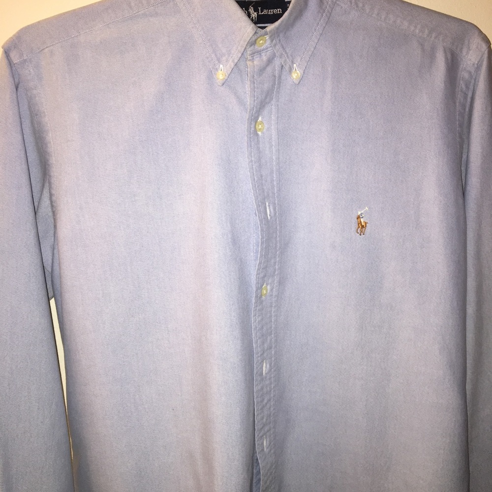 Polo Ralph Lauren Oxford shirt blue.